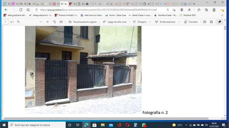 Fabbricato all'asta in Via Marconi
