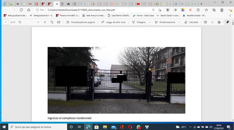 Appartamento all'asta in Via IV Novembre 68.